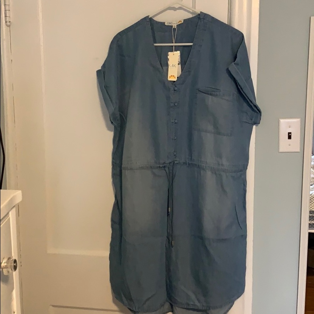 NWT chambray dress by C&C California